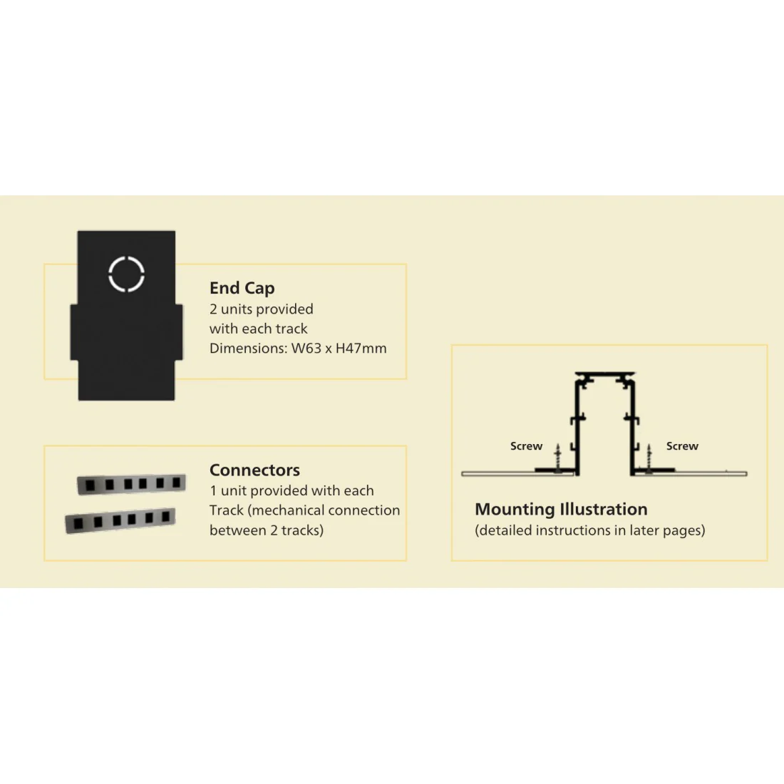 582097 TrimlessTrack 2M For Philips Webber Magnetic Track - Image 4