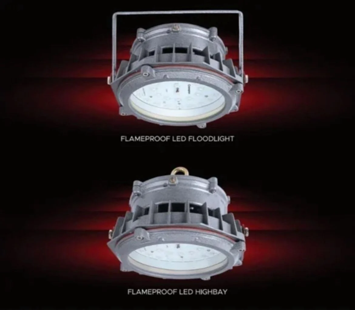Crompton 100W Flameproof LED Highbay Light | Explosion-Proof Industrial Lighting | High Lumen Output | Energy Efficient Warehouse & Hazardous Area Light - Image 3