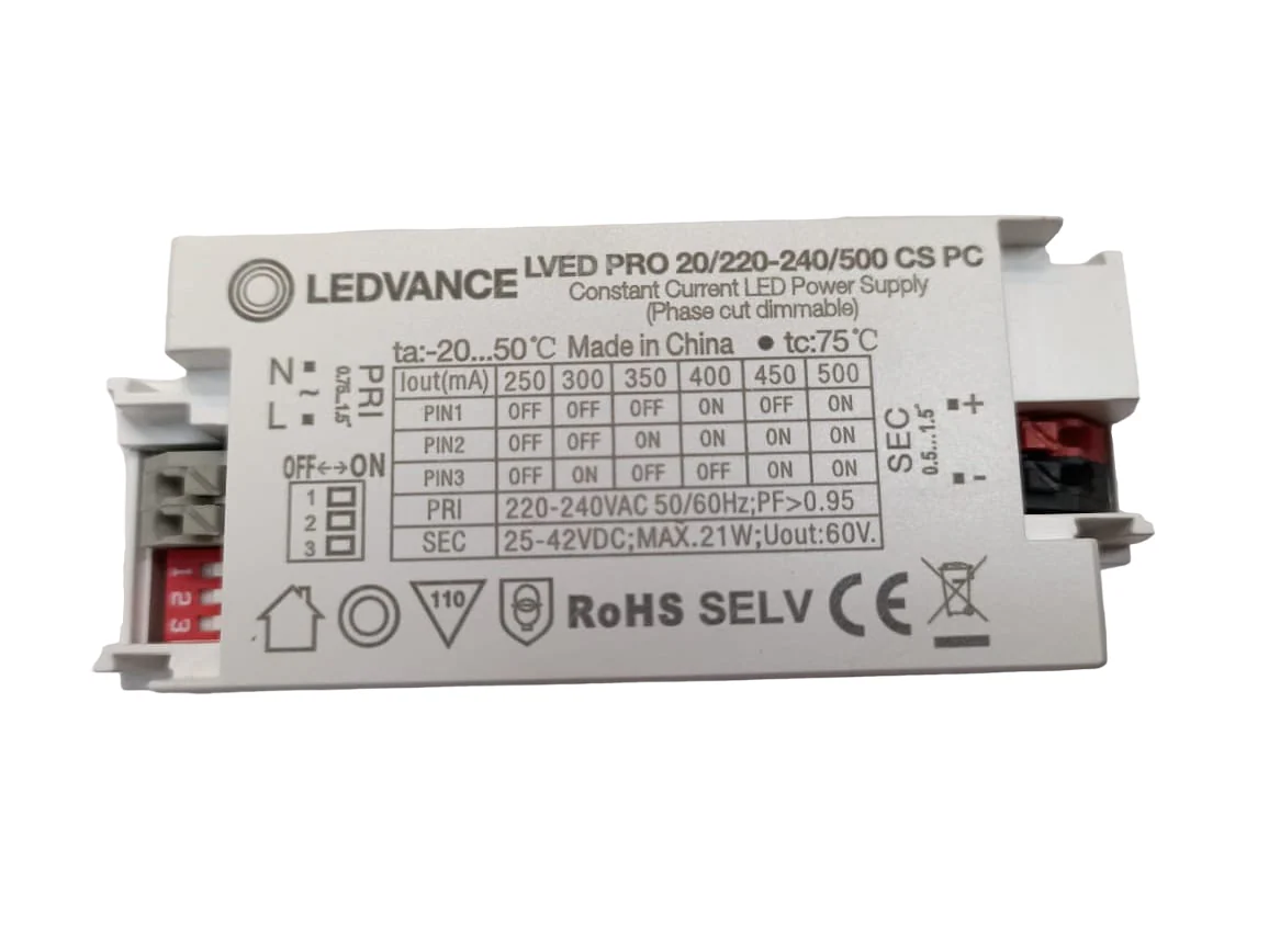 Ledvance 30W 700mA PC Dimmable LED Driver | Constant Current Power Supply - Image 2