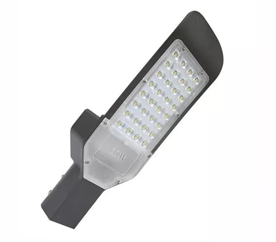OrangeVolt 30w Street Light | Cool White 6500K | IP66 Waterproof with PC lens Diffuser Cover Outdoor Lighting