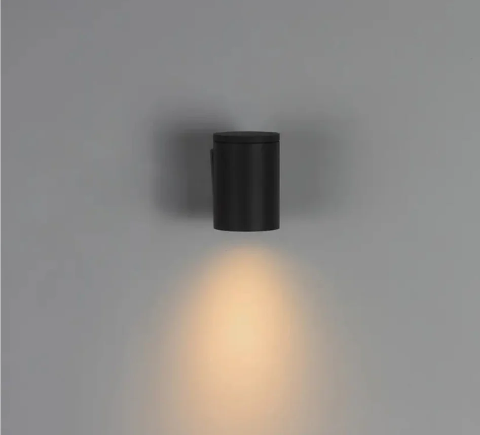Orangevolt 5W Round LED Outdoor Wall Light | Waterproof Narrow Beam Wall Lamp for Garden, Balcony, Gate & Exterior Decor - Image 3