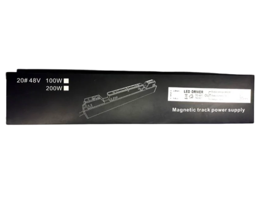 Orangevolt 200W Built-In Transformer Driver for Magnetic Track Lighting – High-Power 48V LED Power Supply for Commercial & Residential Use - Image 4