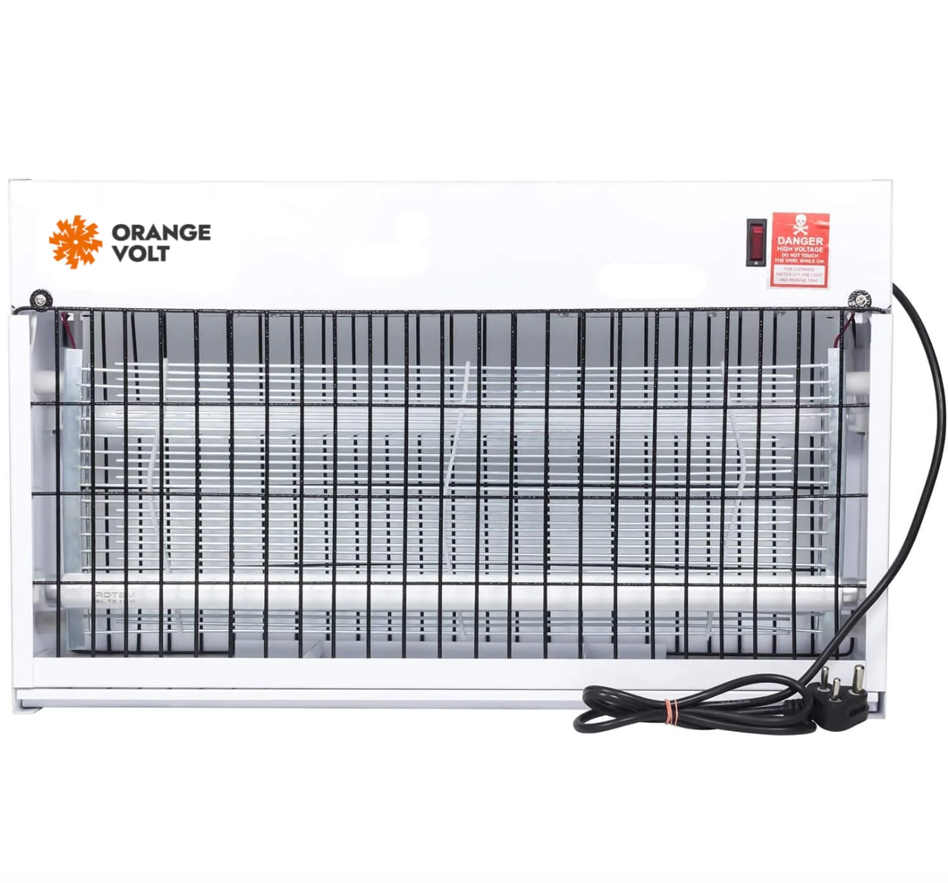 Orangevolt Electric Insect Killer Machine for Home, Office & Hotels | Indoor Bug Zapper & Fly Catcher with Philips 2x18W UV Tubes & Philips Choke | Mosquito & Fly Trap Device