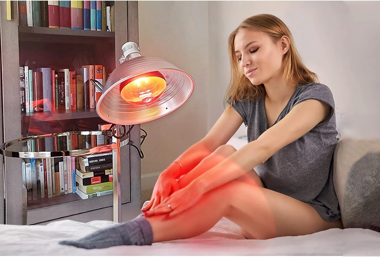 OrangeVolt 150W Infrared Heat Bulb – Deep Red (230V, E27 Base) – Healthcare & Therapy Heating Lamp - Image 3