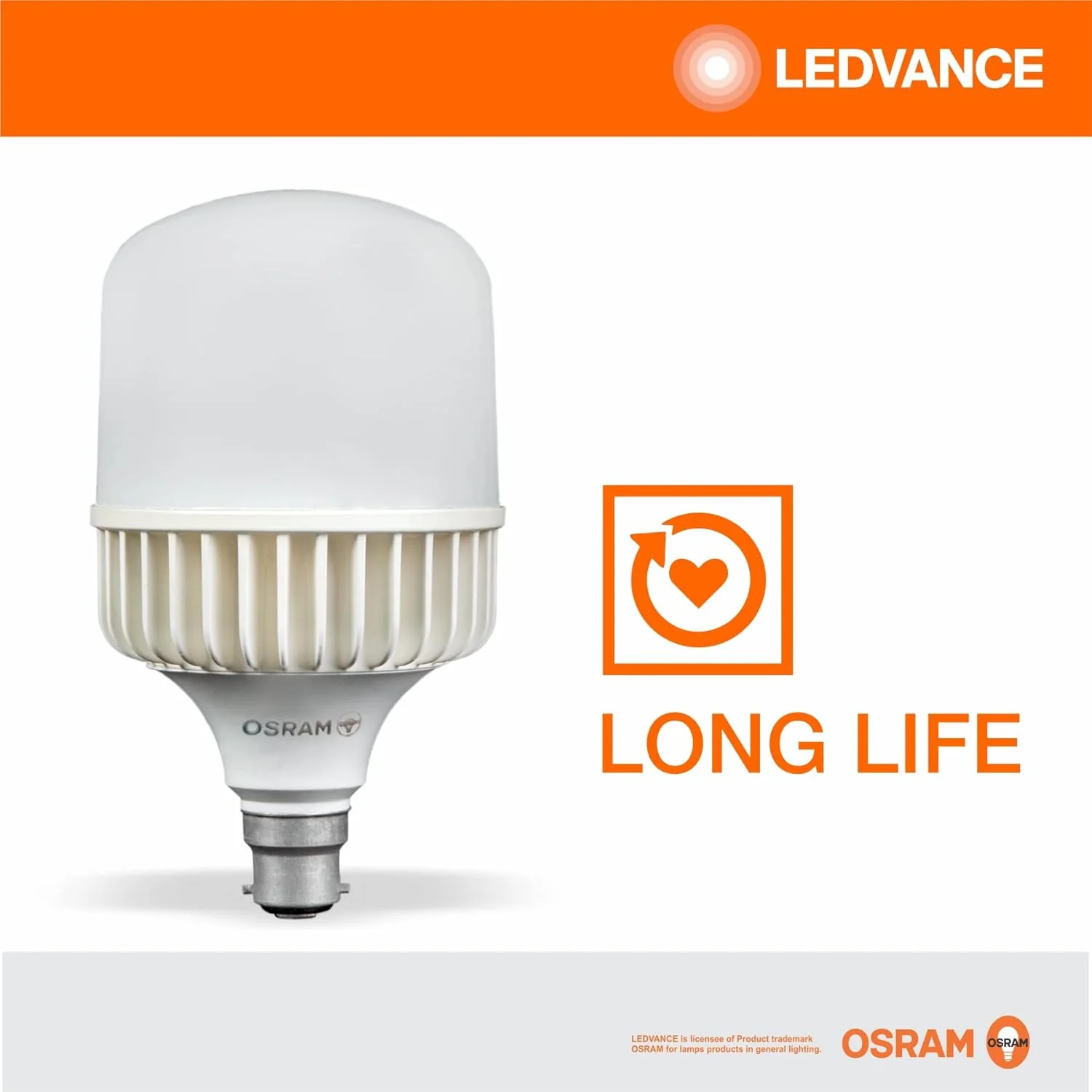 Osram 50W B22 LED Bulb Warm White | Bayonet Cap Energy Saving - Image 2