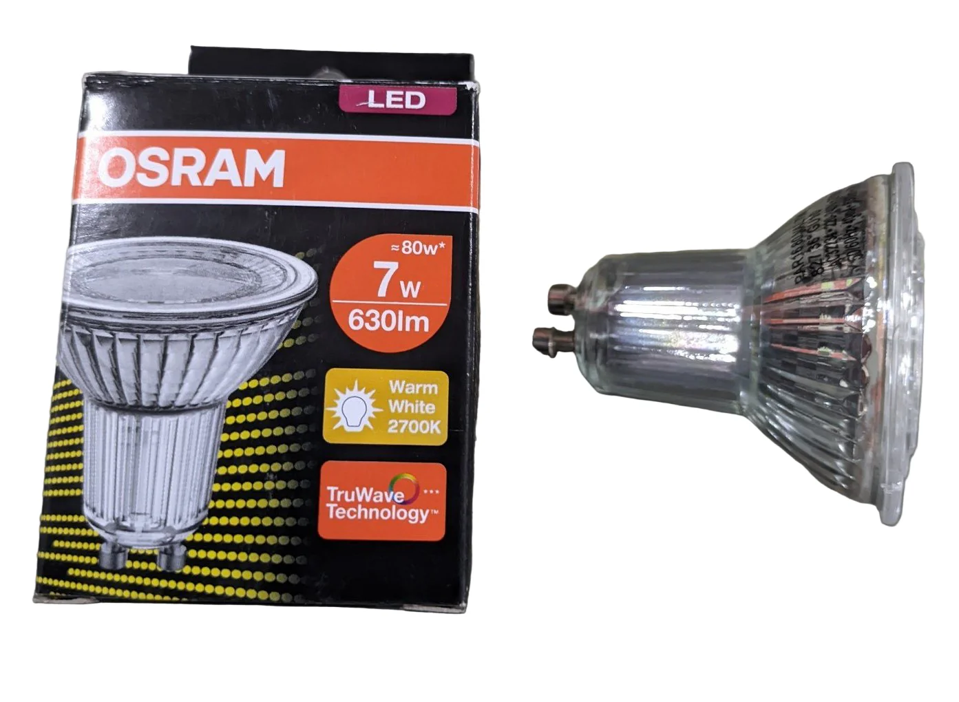 Osram 7W GU10 LED Spotlight | Warm White 3000K, Energy Efficient, Long Life - Image 3