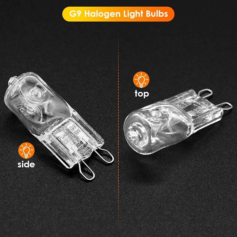 Osram G9 40W Capsule Bulb – Clear Halogen Lamp – 240V Dimmable – Warm White Light - Image 3