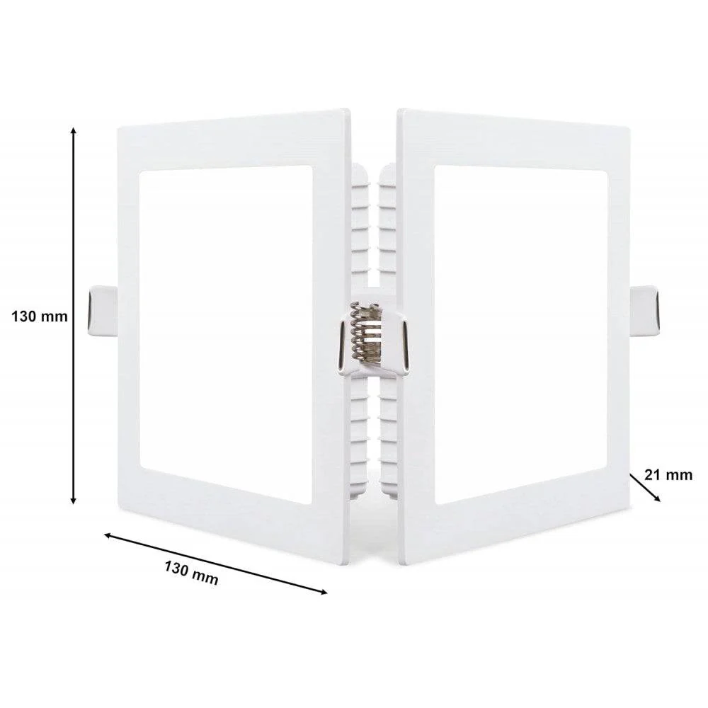 Philips 10W Square Recessed LED Ceiling Light | Ultra Glow Prime Plus Ceiling Light | Warm White - Image 3