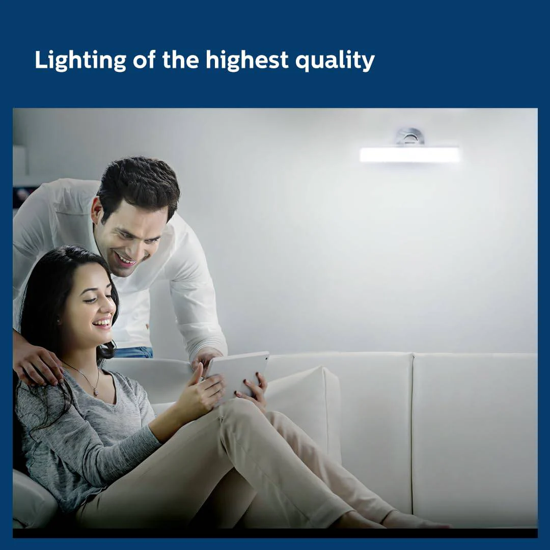 PHILIPS 10-Watts B22 Inverter Rechargeable LED T-Bulb - Cool Day Light - Image 3