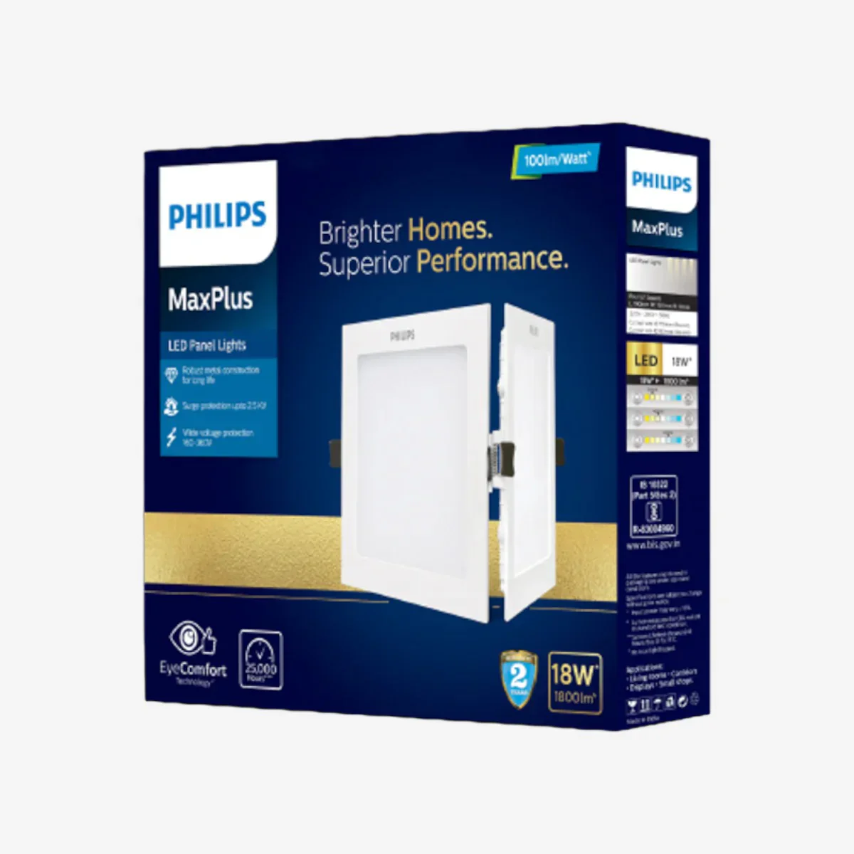 Philips 10W Astra Max Plus LED Square Downlight Cool White