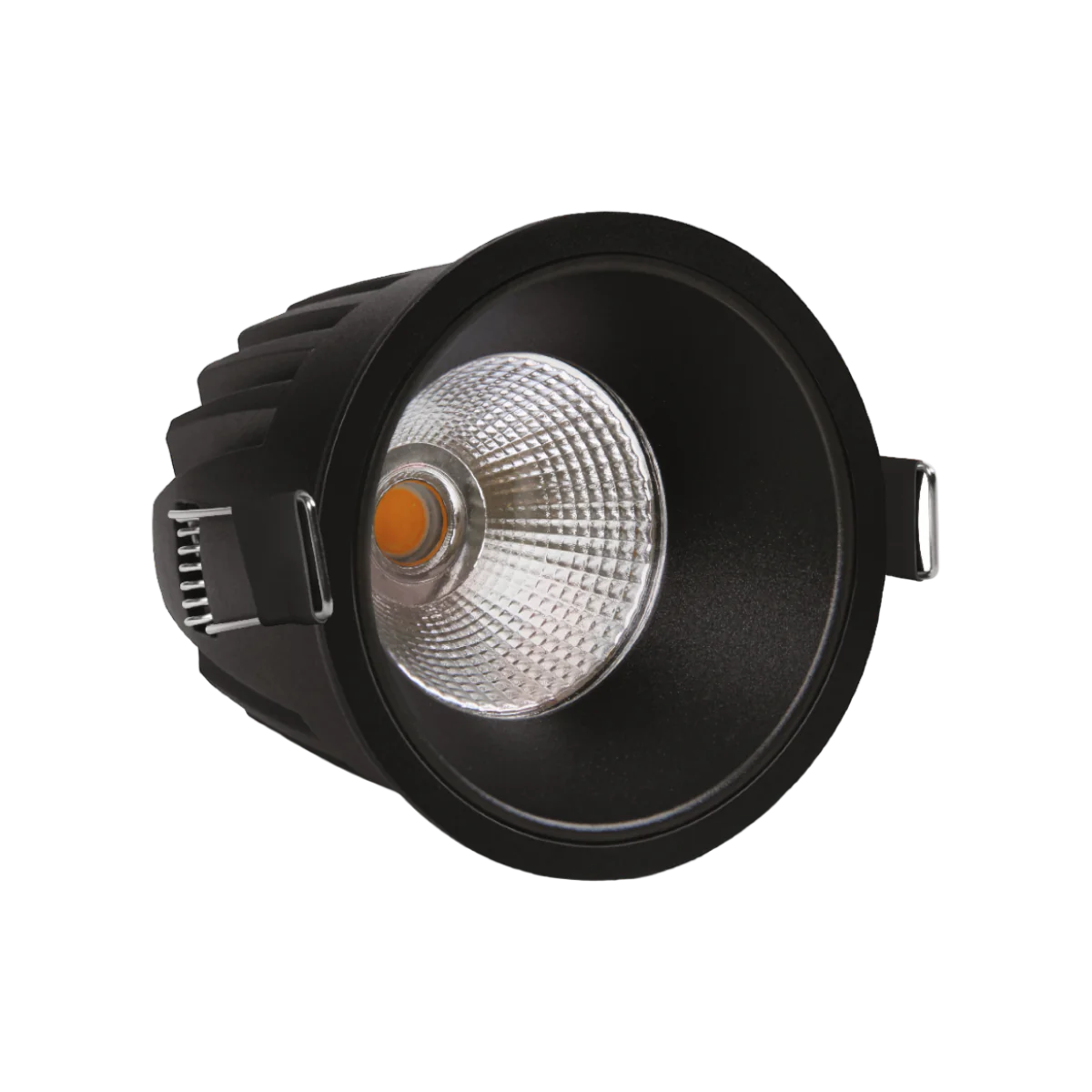 Philips 7W Black Deco LED COB Light | Warm White 3000K | Surface-Mounted Decorative Ceiling Light – Stylish & Energy-Efficient Lighting