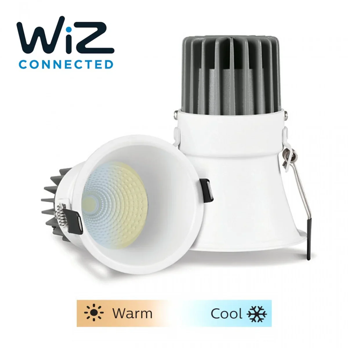 Philips 10W Thin Trim COB Wiz Smart WiFi COB Light | Tunable White | Voice & App Control - Image 3