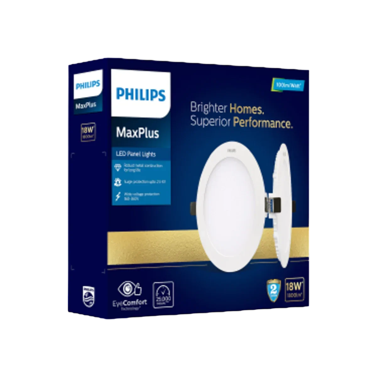 Philips 18W Astra Max Plus LED Round Downlight Cool White