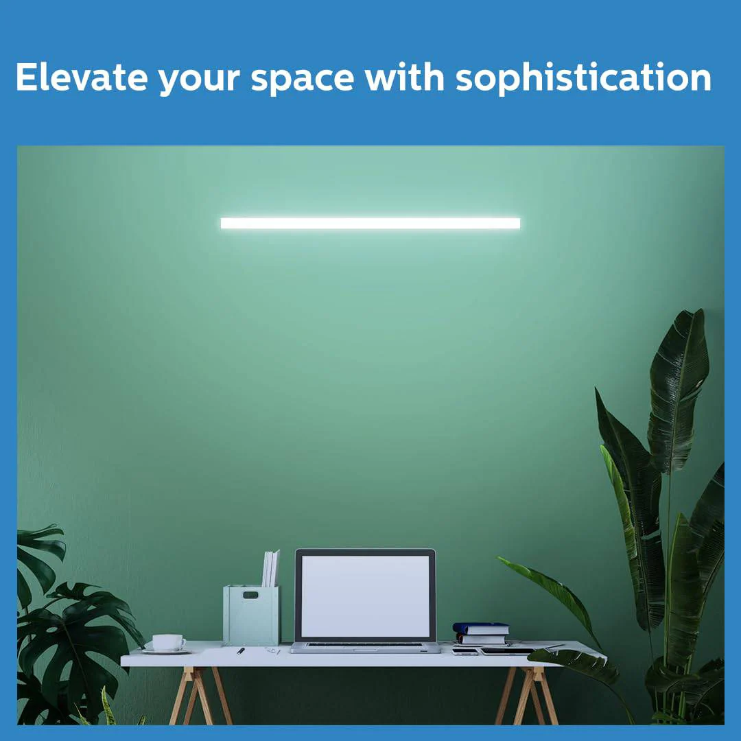 Philips 20W LED Batten 6500K | Slimline Ultra Compact 4-ft LED Batten for Living Room & Bedroom | Cool Day Light - Image 3