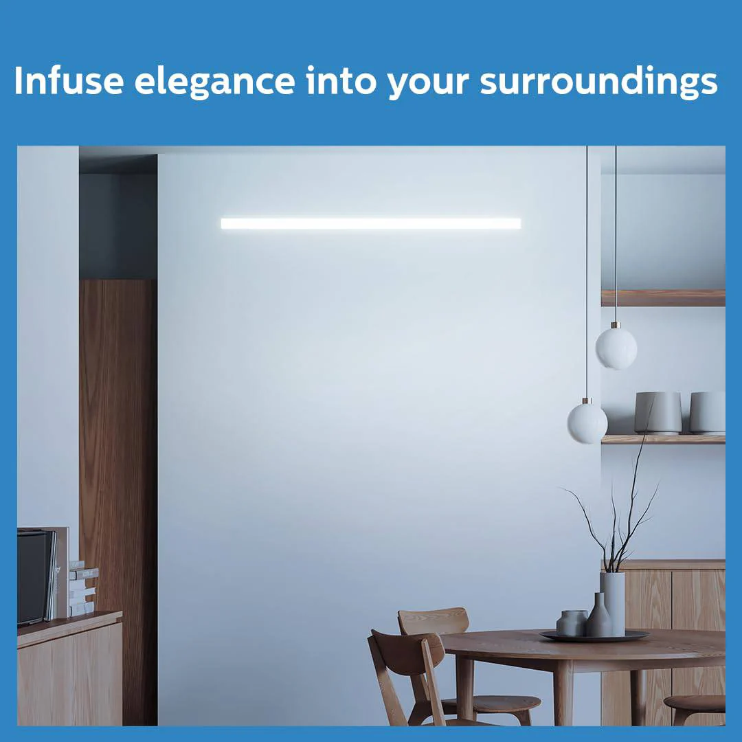 Philips 20W LED Batten 6500K | Slimline Ultra Compact 4-ft LED Batten for Living Room & Bedroom | Cool Day Light - Image 4