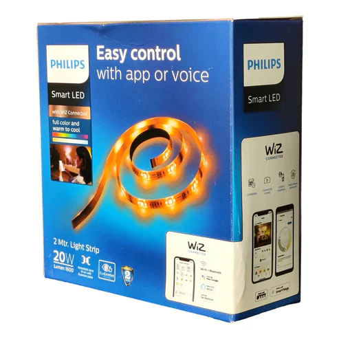 Philips 20W 16M Colours Smart WiFi LED Strip light 2mtr (Wiz Connected)