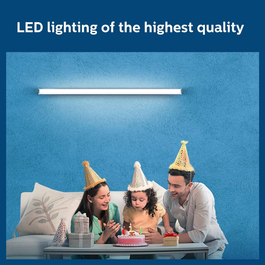 Philips 25-watt LED Batten/Tubelight | Slimline Superbright Compact 4-ft LED Batten for Living Room & Bedroom | Cool Day Light - Image 4
