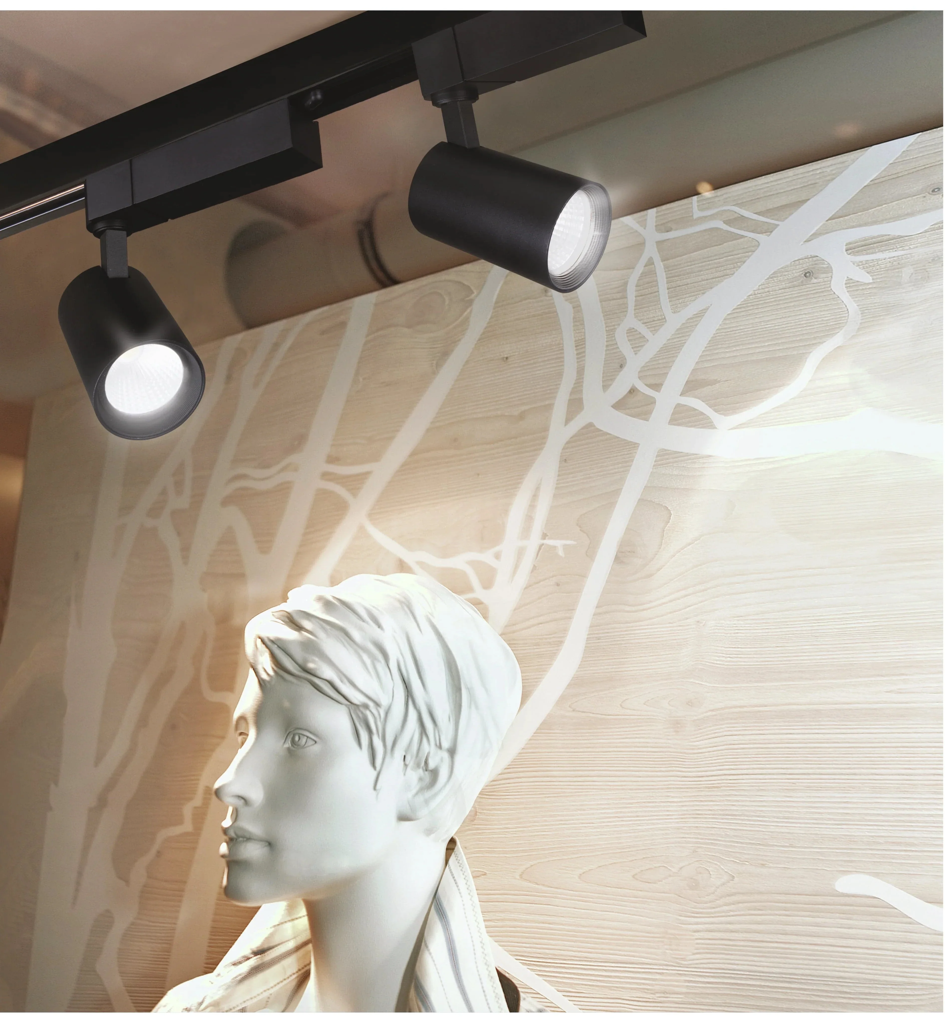 Philips 31447 Stanchion Track Light 30W | Warm White 3000K LED Spotlight for Home, Showrooms & Studios - Image 3