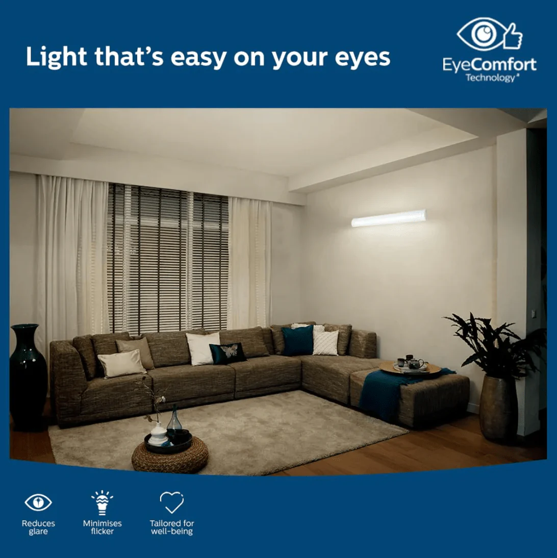 Philips 20W LED Batten Light 2ft | StarBright Modern Tubelight Cool Day Light - Image 4