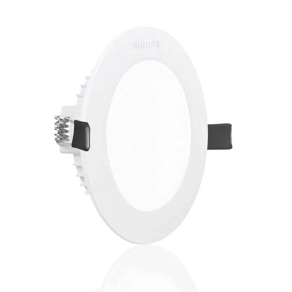 Philips 5W Round Recessed LED Panel Light | Ultra Glow Prime Plus Ceiling Light for Home & Office | Cool Day Light - Image 3