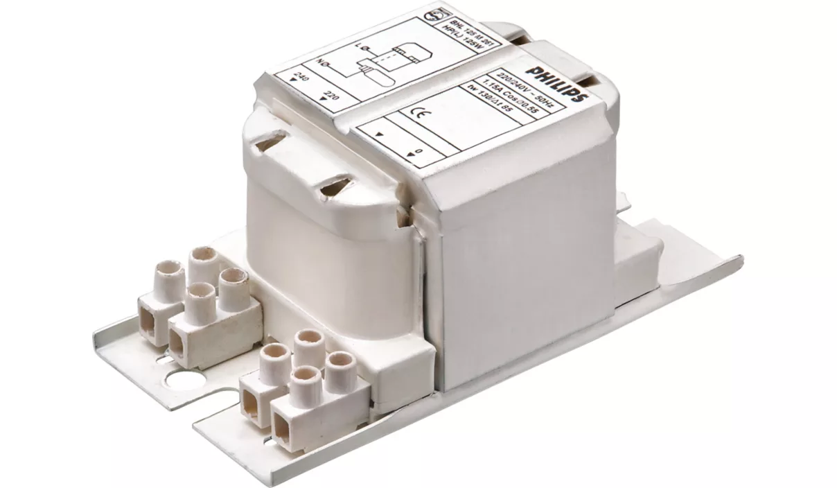 Philips 125W MV Choke for HPL/HPI Lamps | BHL 125 M261 HID-Basic Ballast | HID-Basic Magnetic Ballast (India Model)