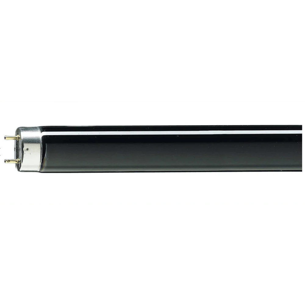 Philips TL-D 36W/08 Blacklight Blue UV Lamp 4Ft. | G13 Base, UV-A Fluorescent Tube for Special Effects, Forensics & Textile Detection