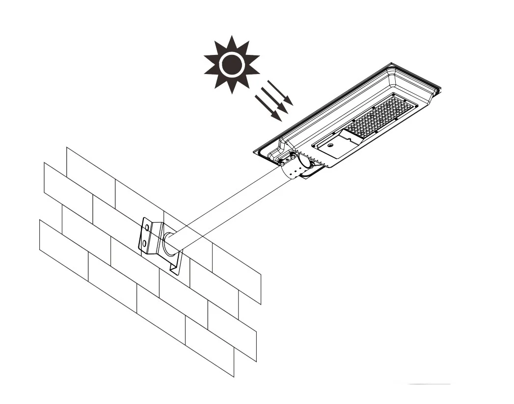Philips 15W LED Solar Street Light | BRC010 LED20S/765 All-in-One Solar Street Light | Cool White 6500K | IP65 Waterproof - Image 4