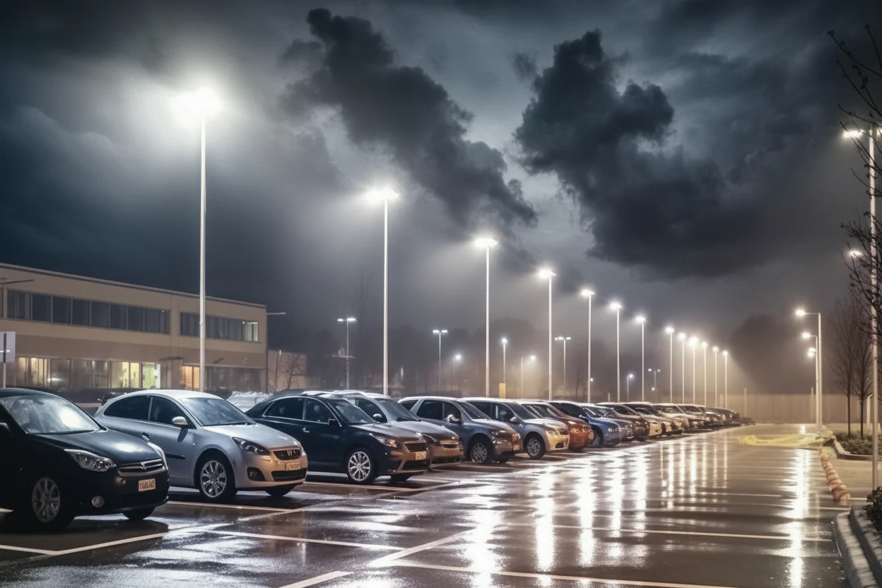 Philips 144W LED Street Light Cool White 6500K | BRP276 LED144 CW M2 SLR MP PSU SPD | IP66 Waterproof - Image 2