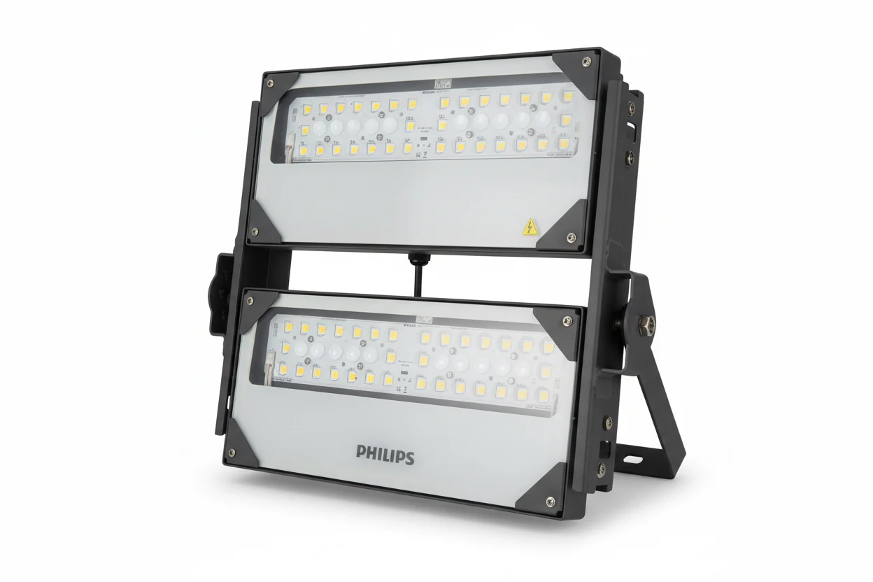 Philips 250W LED Flood Light Cool White 6500K | BVP294 LED300 CW FG SY5NB PSU SPD | IP66 Outdoor Waterproof