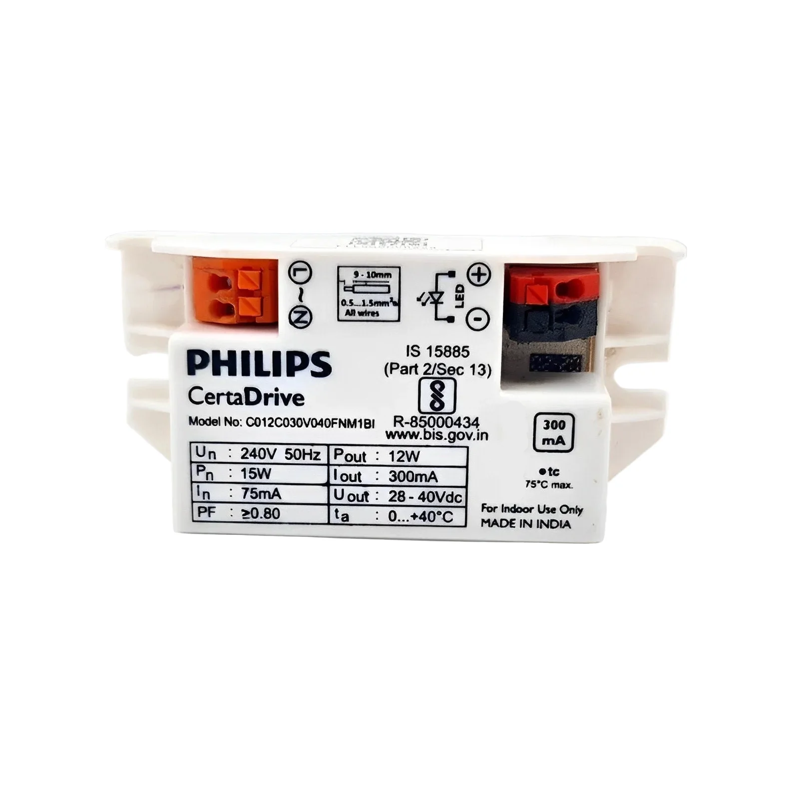 Philips CertaDrive 12W 300mA 240V LED Driver
