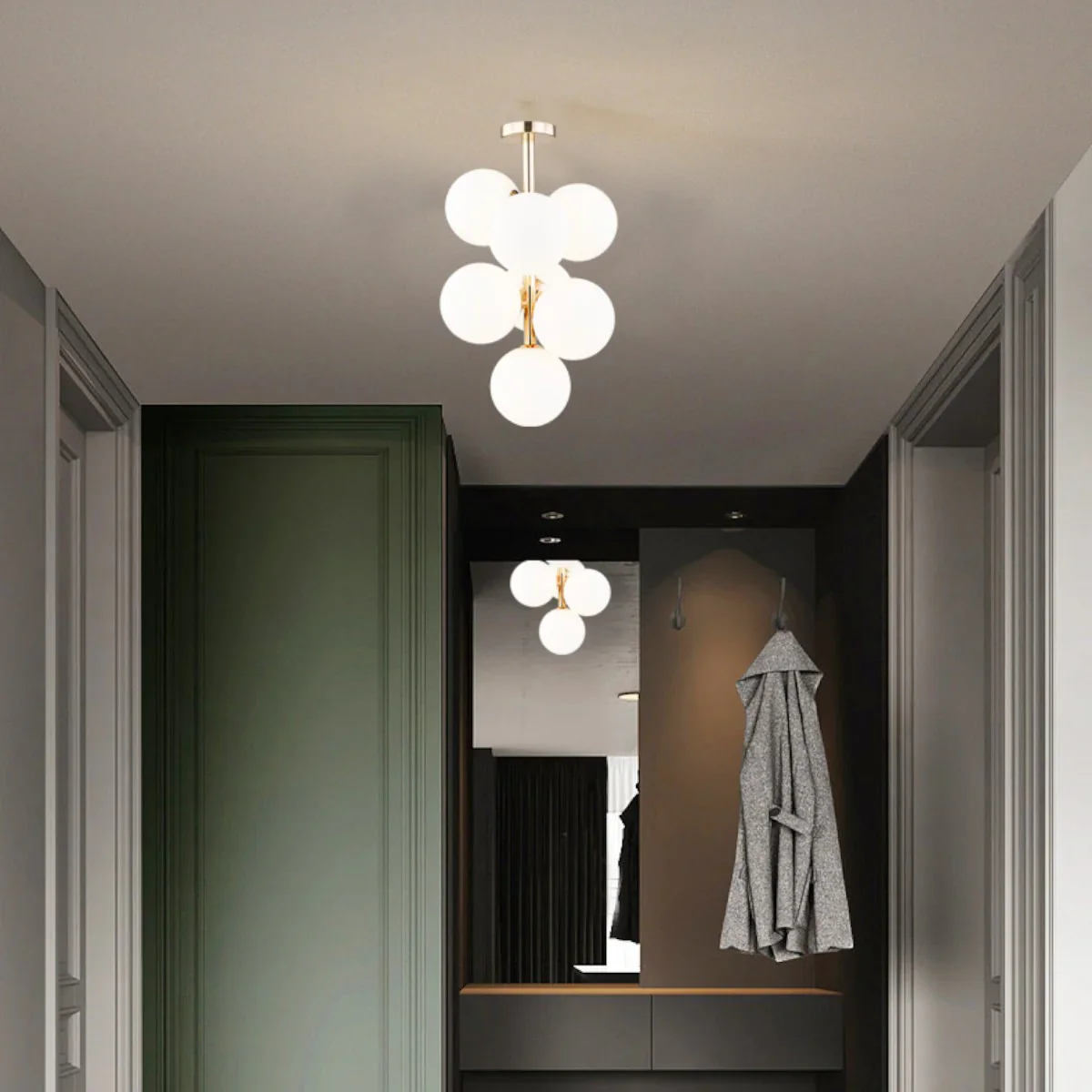 Philips Divine 7-head ceiling Chandelier (French Gold) - Image 4