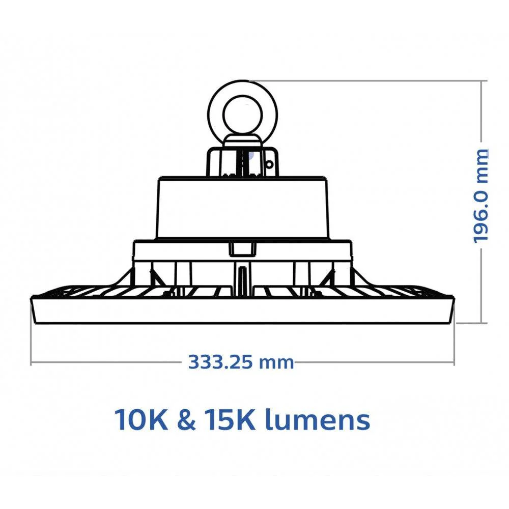 PHILIPS 70W LED Green Perform Prime Highbay Light | Cool White 6500K | BY515P LED100S 5700 PSU GR | IP65 Waterproof - Image 4