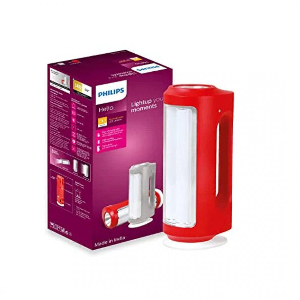 Philips Helio Multi-Functional Emergency Rechargeable LED Lantern| 3 Lighting Modes and Dimmability Brightness Control Method | 2200 mAH Battery - Image 3