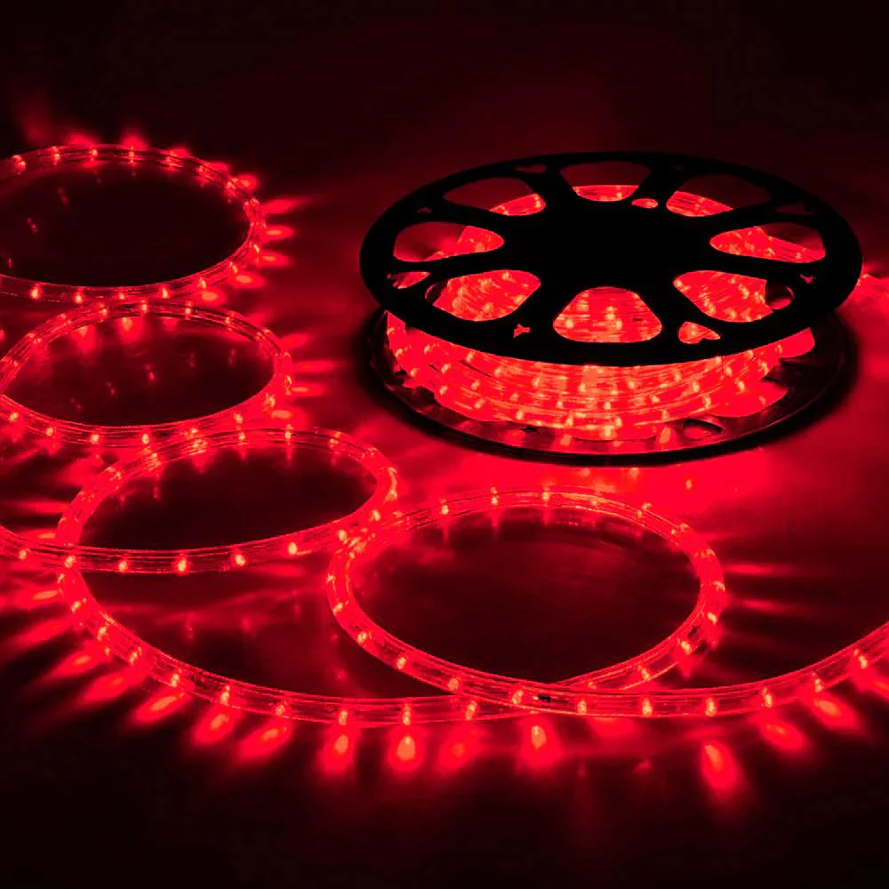 Philips LED Marathon Rope Red 6w/m| 72 LEDs per meter | 50m roll | IP65 Waterproof LED Lighting - Image 2