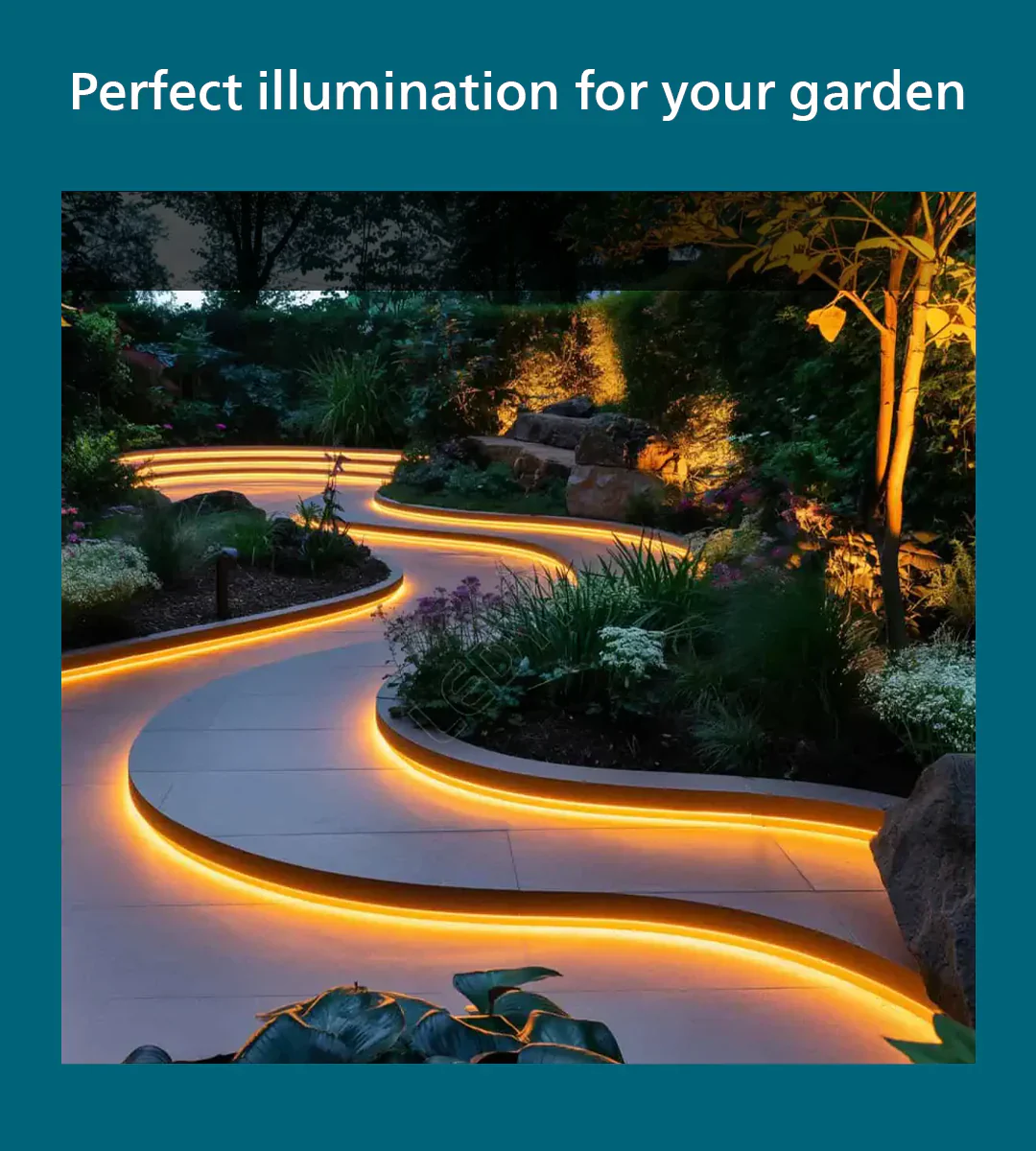 Philips LED Marathon Rope Warm White 6w/m| 72 LEDs per meter | 100m roll | IP65 Waterproof LED Lighting - Image 4