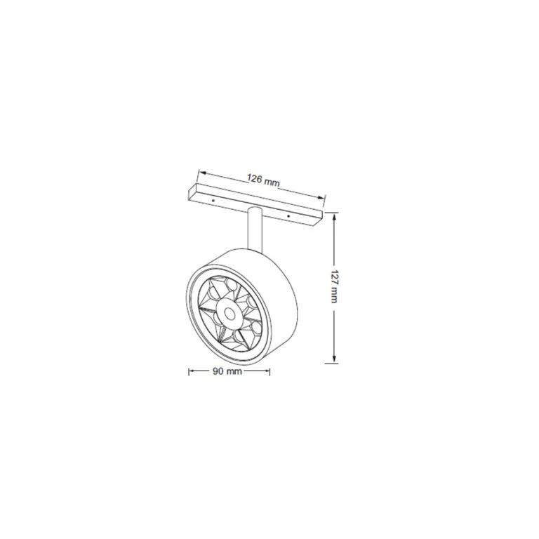 Philips Magnetic Track Imperial Wall Washer 12W Neutral White 581991 - Image 3