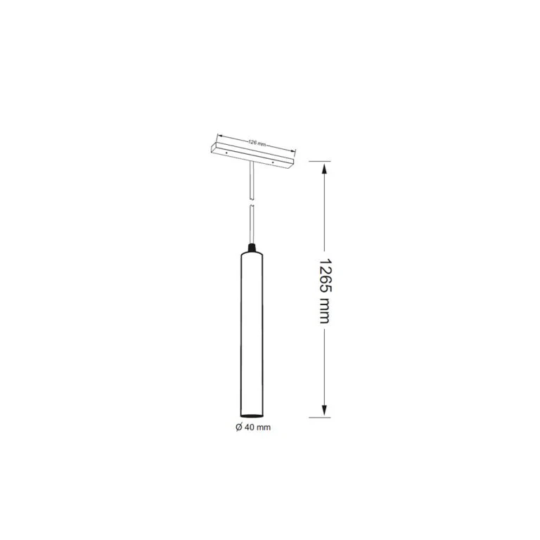 Philips Magnetic Track Spot Pendant 7W Cool White 581996 - Image 4