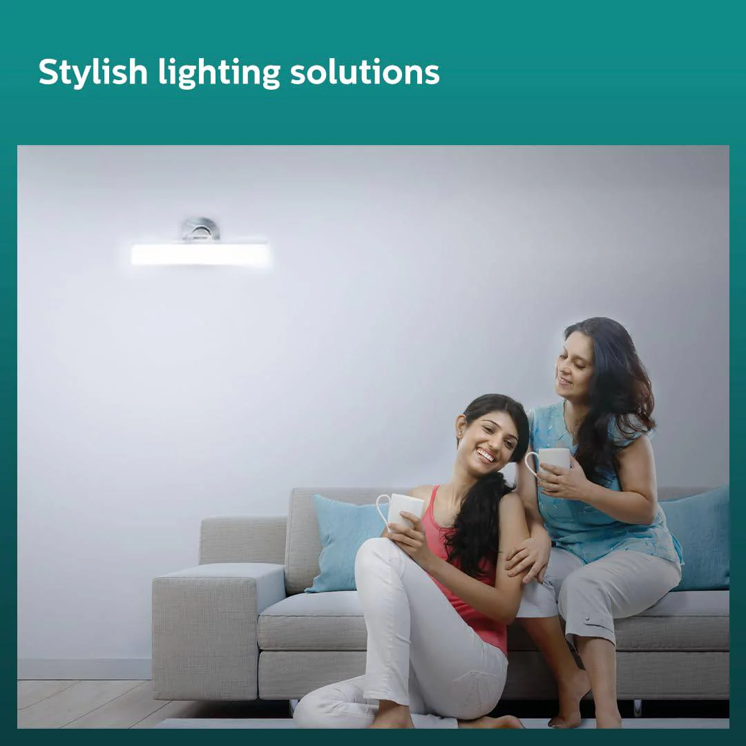 PHILIPS Motion Sensor 12W LED T-Bulb | Motion Sensor Light for Home | Bulb Base : B22, Light Color : Crystal White - Image 5