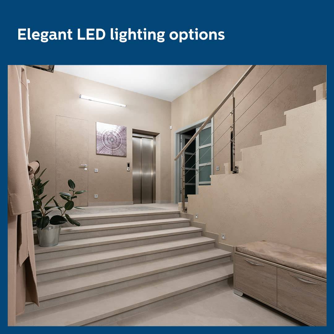 Philips Motion Sensor 20W LED Batten/Tubelight | Motion Sensor Light for Home | Motion and Ambient Light Sensor Batten | Compact 3ft LED Tubelight | Cool White - Image 4