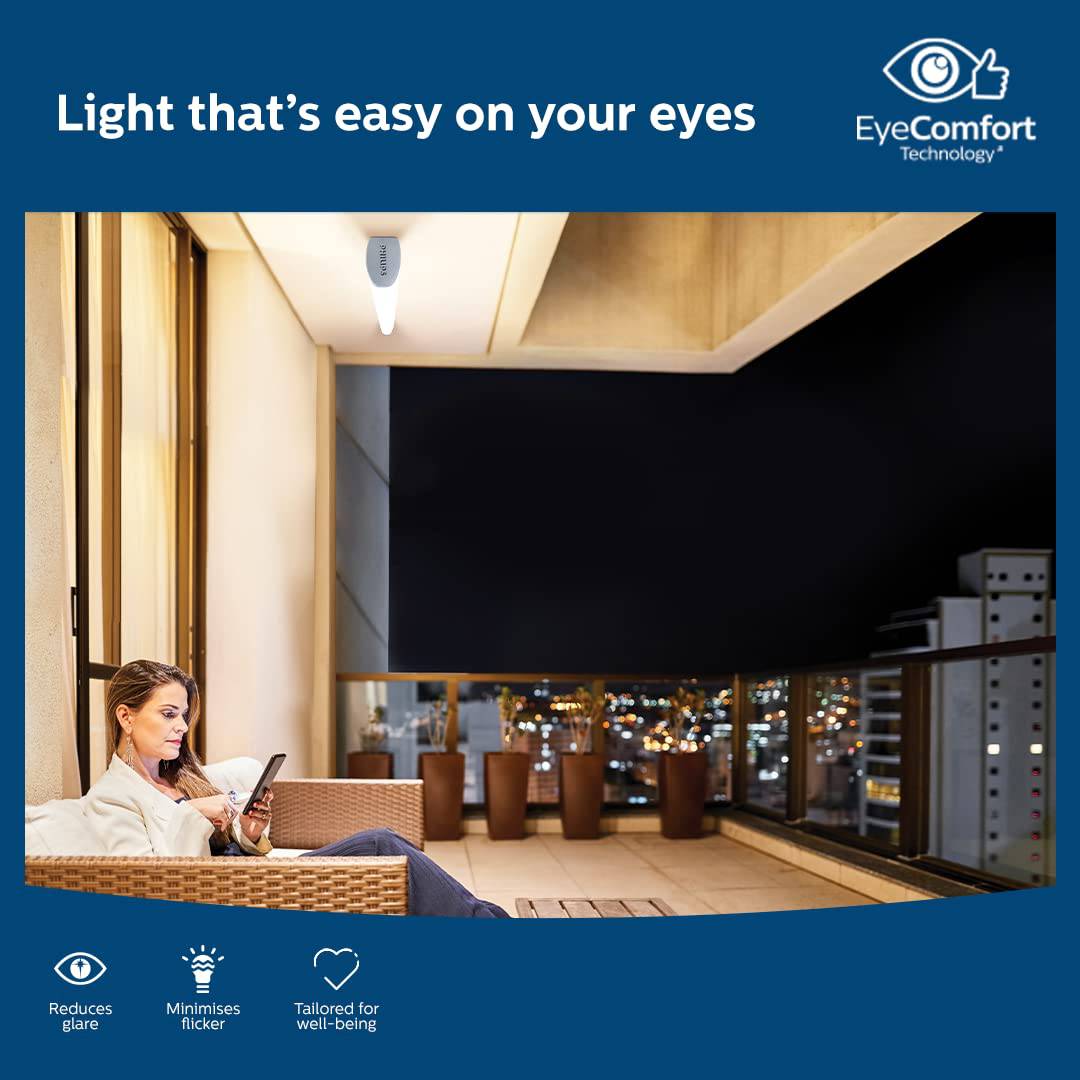 Philips Motion Sensor 20W LED Batten/Tubelight | Motion Sensor Light for Home | Motion and Ambient Light Sensor Batten | Compact 3ft LED Tubelight | Cool White - Image 5