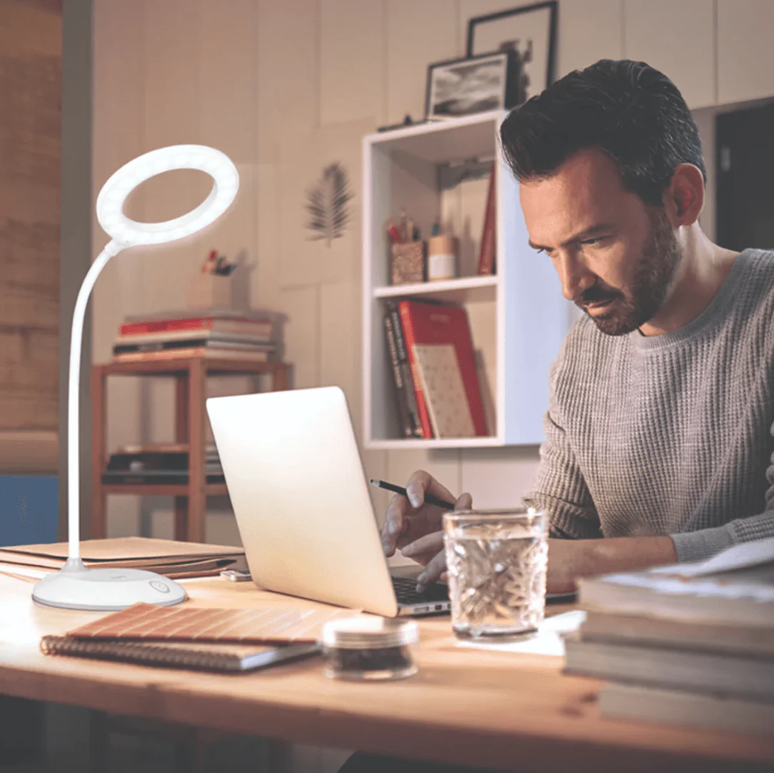 Philips Orbit 5-Watt Color Changing & Rechargeable Touch Controlled LED Table Lamp with Brightness Control - Image 4
