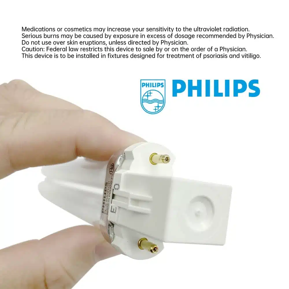 Philips PL-S 9W/01/2P UVB Narrowband 311nm Tube Light | Philips Original 9W Phototherapy Lamp - Image 4