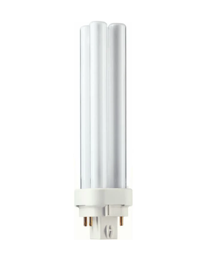 Philips MASTER PL-C 18W/865/4P CFL Lamp | Cool Daylight 6500K G24q-2 Compact Fluorescent Bulb (1CT/5×10 Box)