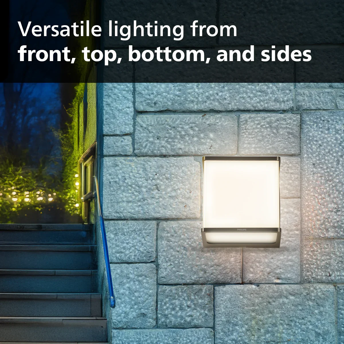 Philips Rain Outdoor Wall light (Square shaped) - Image 5