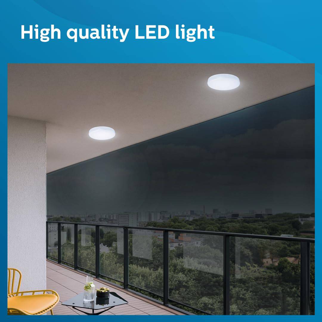 Philips Rimless Full Glow 10-Watt Round Led Surface Downlighter | Surface Led Downlight for Ceiling | Cool Daylight - Image 3