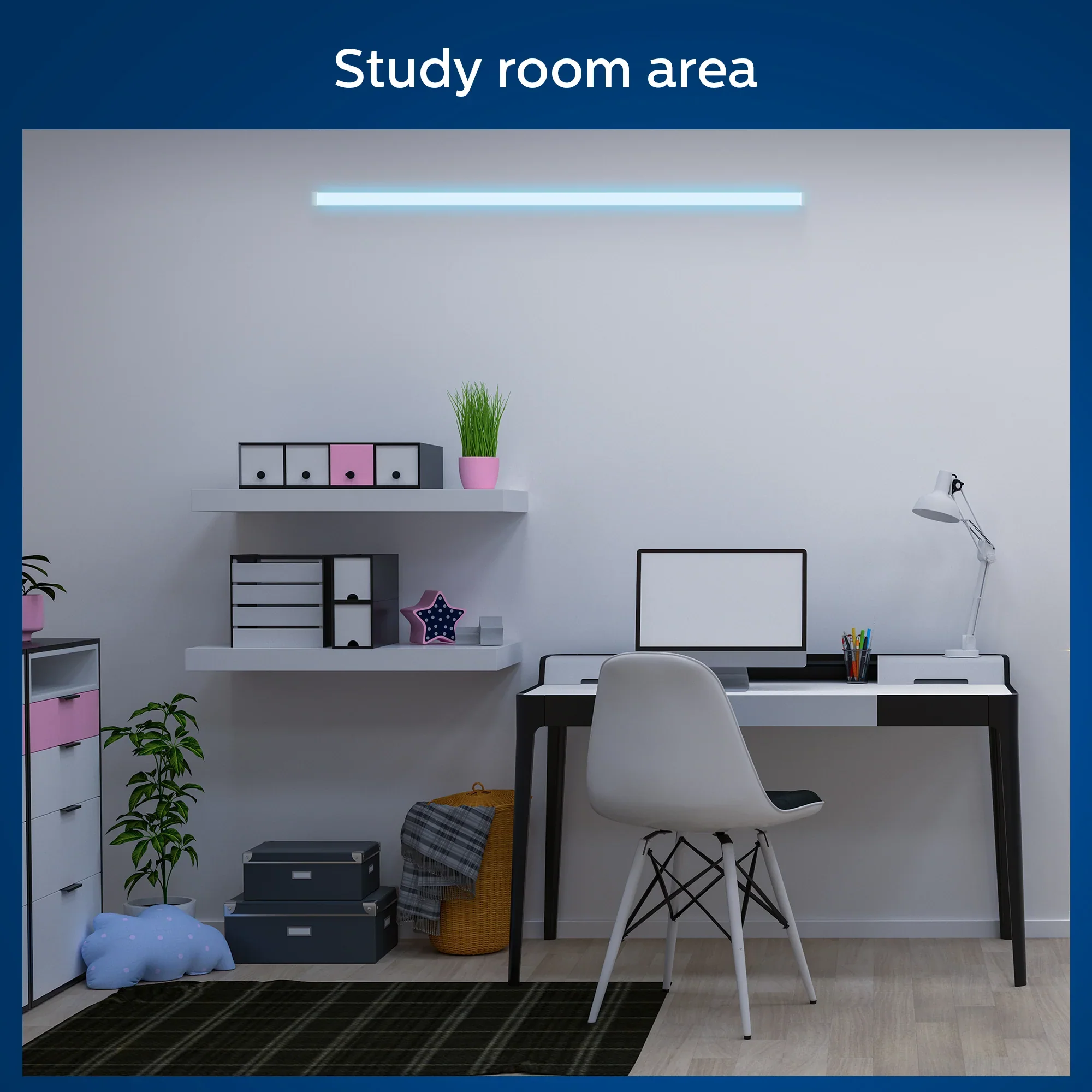 Philips Slimline Ultra 22W LED Batten BT066 4ft Cool Daylight 5700K | High Brightness Tube Light | Pack of 20 - Image 5