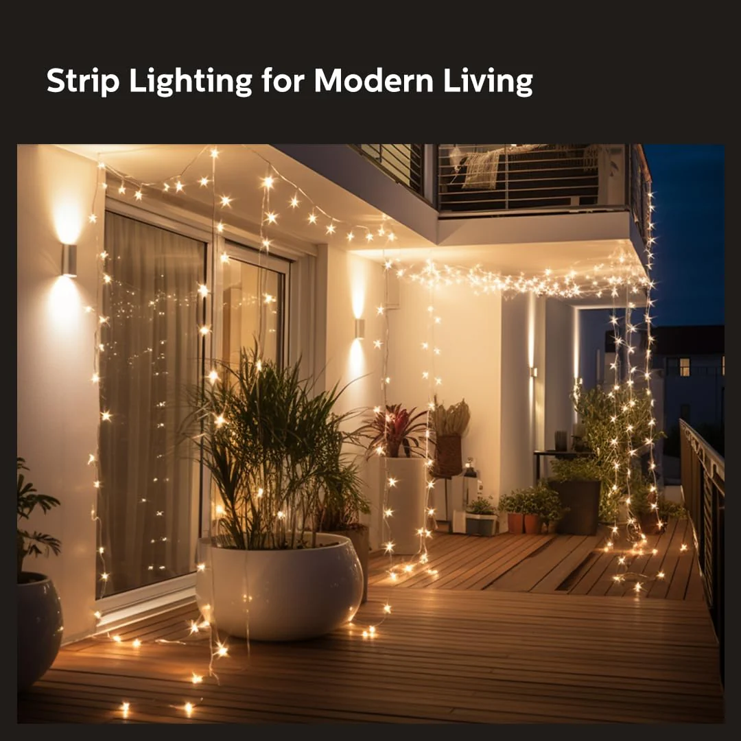 PHILIPS Starlit 12 Meter 72 LEDs String Light for Decoration | Decorative LED String Light | Warm White - Image 6