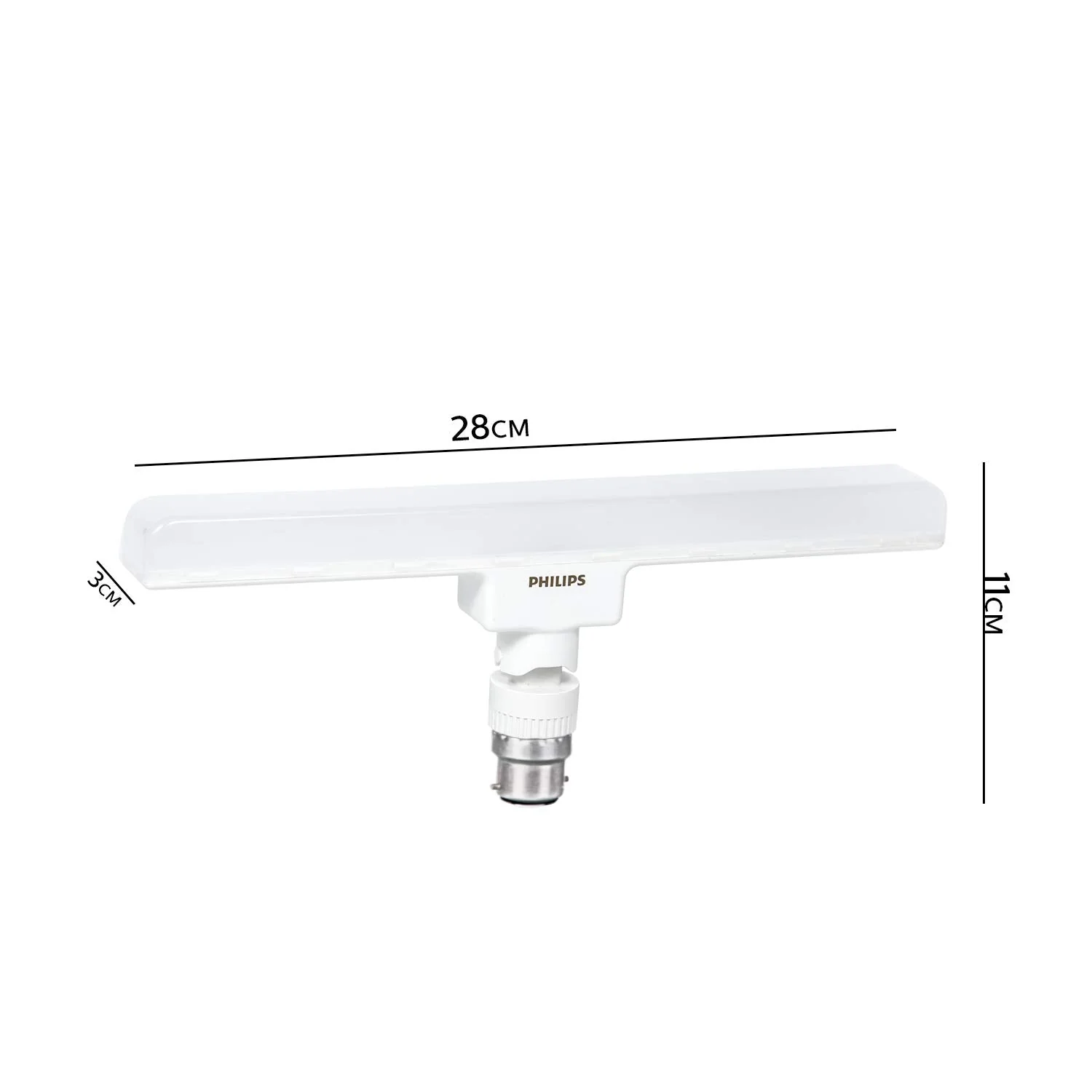 PHILIPS Stellar Bright 14W B22 LED T-Bulb, Cool Daylight - Image 3