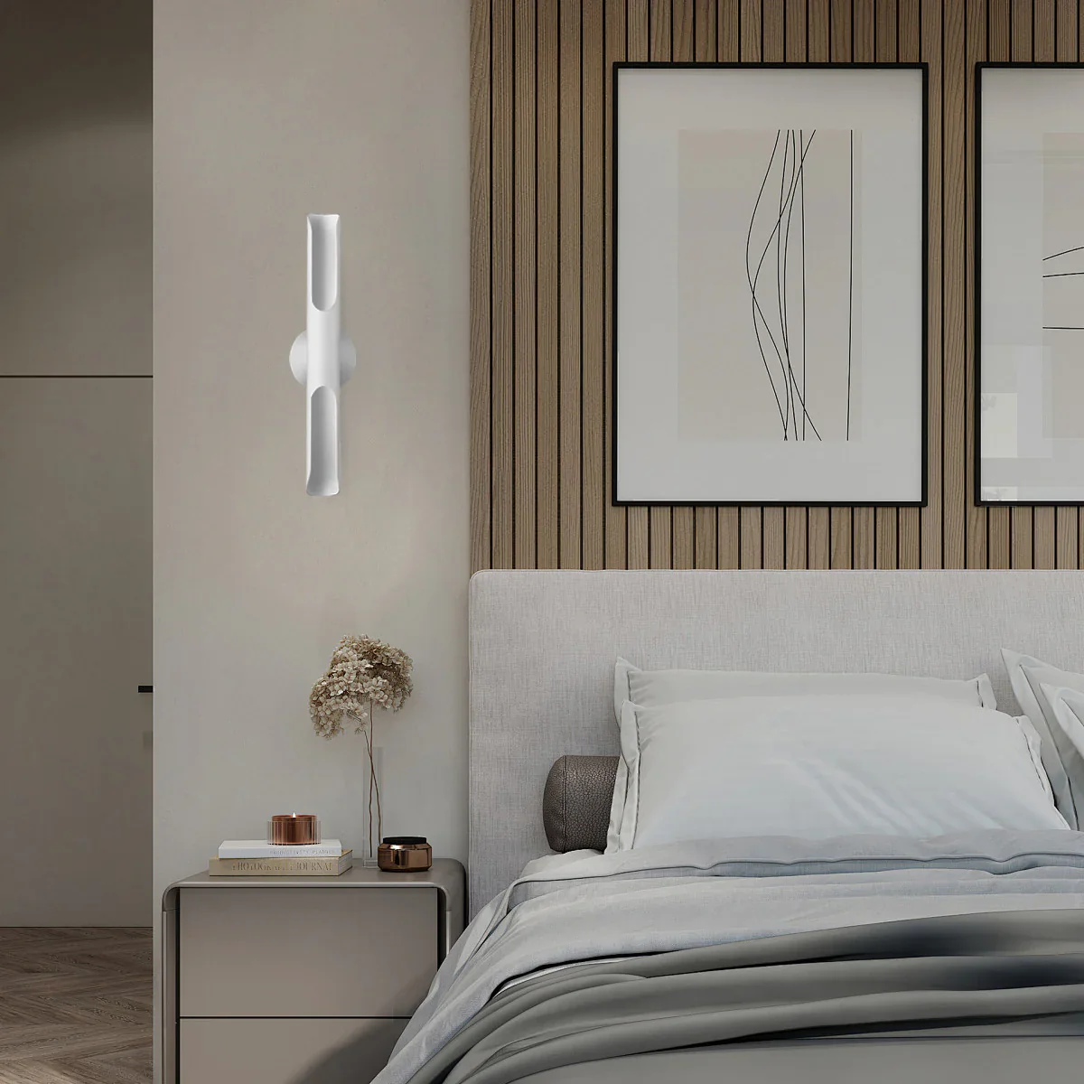 Philips Tranquil Matte White Wall Light – Modern Minimalist Design for Ambient Lighting - Image 4