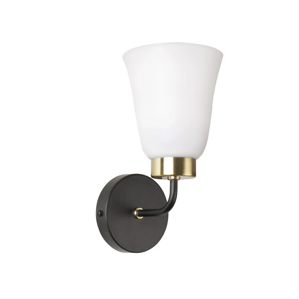 Philips Trumpet Black and Brass Wall light
